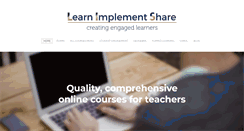 Desktop Screenshot of learnimplementshare.com
